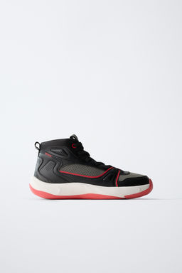 SPORTY HIGH-TOP SNEAKERS