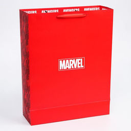 Пакет ламинат вертикальный MARVEL, Мстители, 31х40х11 см  фото 2