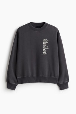 Sudadera con estampado Loose Fit - H&m фото 2