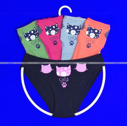 Цена за 5 шт. Детские трусы для девочек Турция арт. 142409