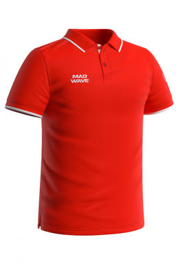 Футболка Polo MW adult coach, MW t-shirt adult, MW t-shirt adult coach, MW t-shirt stretch adult, Polo MW stretch adult - Mad wave фото 3
