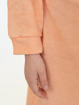 Халат детский светло-персиковый 908/1 (98, 56)