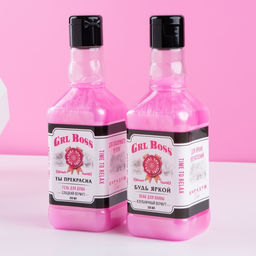 Гель для душа и пена для ванны GRL BOSS, 2 х 250 мл, подарочный набор косметики, ЧИСТОЕ СЧАТЬЕ - Чистое счастье фото 6