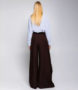 Брюки #КТ0224, шоколадный - Dommod фото 3