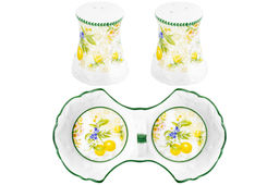 Набор д/специй 2 пр. Лимоны 16,5*9*7,5 см, на подставке NEW BONE CHINA - Elan gallery фото 15