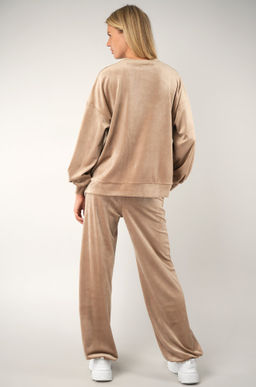 Женский велюровый костюм оверсайз Happyfox