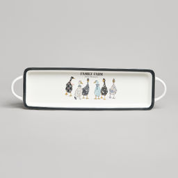 БЛЮДО С РУЧКАМИ LEFARD FAMILY FARM ПРЯМОУГ. 42*12*3,5 СМ