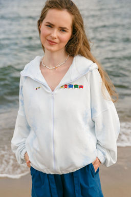 Толстовка на молнии женская Surf Bay - Captain's mate фото 5