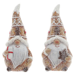 Фигурка декоративная "Гном", L4,5 W4,5 H10,5 см, 2в.