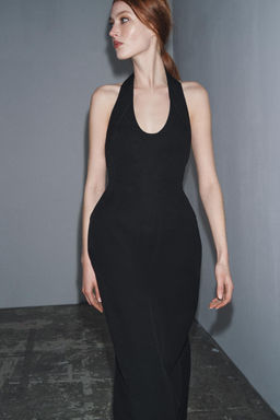 ZW COLLECTION LIMITED EDITION HALTER DRESS - Zara фото 5