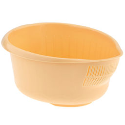 Фруктомойка пластмассовая 5л, 28,5х23х14см, носик со сливом, полипропилен, цвета микс (Россия) - Домашняя мода фото 7