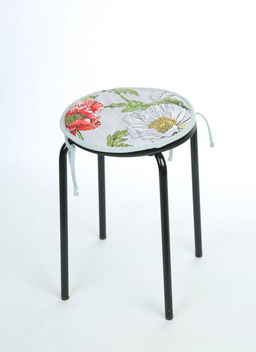 Накидка ALTRO на табурет Мариус арт.541178-16 МАКОВ ЦВЕТ