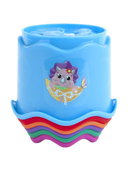 VAL DN-CR6 Пирамидка-стаканчики круглые 6шт, сумка в компл., ДИНОЗАВРИКИ, шт