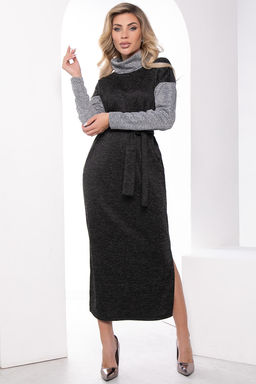 Платье Мишель (грей/блэк) П7985 - Lt collection фото 8