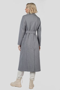 Пальто женское демисезонное (пояс) - El podio фото 6