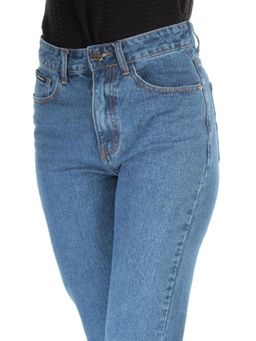 9035 BLUE Джинсы-бананы женские SETTANTA