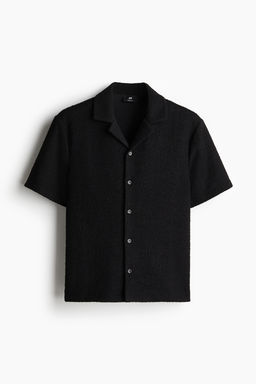 Camisa resort con textura Regular Fit
