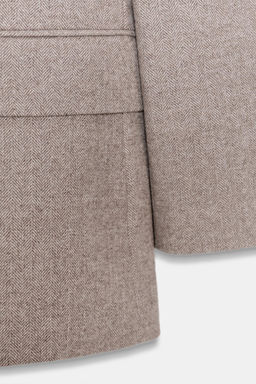 HERRINGBONE WOOL BLAZER - Zara фото 8
