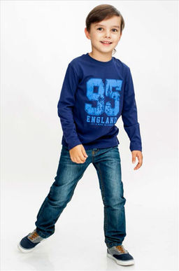 К 3578 Джемпер, черно-синий