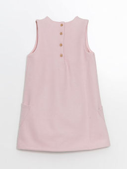 V Yaka Basic K?z ?ocuk Elbise