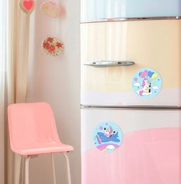 ФРЕЯ PNBM-017 Набор для раскрашивания по номерам (на магните) 9 х 9 см Витая в облаках  фото 4