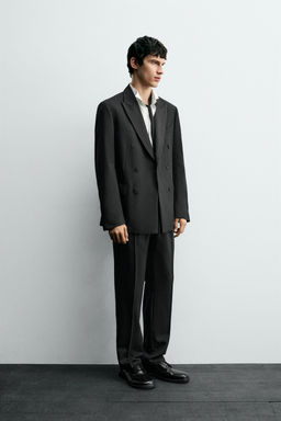 PLEATED SUIT TROUSERS - Zara фото 4