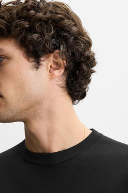 COTTON AND SILK SWEATER - Zara фото 13