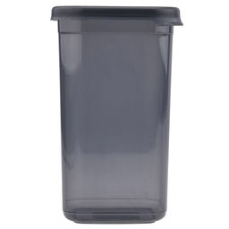 Емкость-контейнер для сыпучих продуктов пластмассовый 1,4л, 11х10,5х18,5см, полипропилен (Россия) - Домашняя мода фото 3