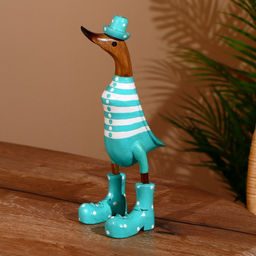 Сувенир «Утка в мятном», 27 см, дерево