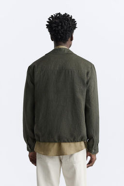 100% LINEN JACKET - Zara фото 12