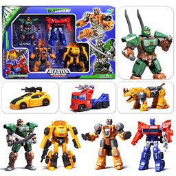 Робот трансформирующийся в авто, в коробке