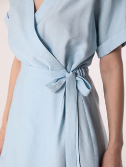 25208 Комбинезон голубой