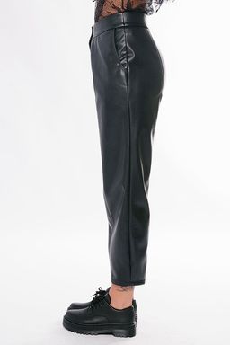 NOBBY, Женские брюки 704К-500 (черный) (эко-кожа)  фото 4