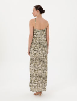 Haki Regular Fit Dokuma Elbise - Pierre cardin фото 4