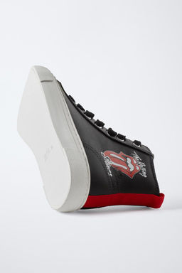 ROLLING STONES  HIGH-TOP SNEAKERS - Zara фото 7
