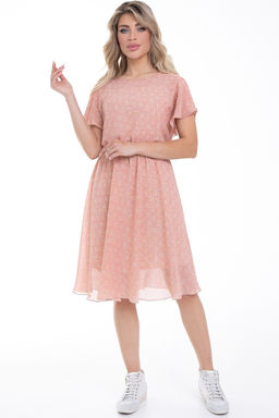 Платье Нимфа (шифон,пудра) - Diolche фото 4