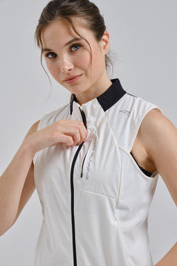 Жилет Бежевый/Черный ADVANCED RUNNING Knit Vest - Anta фото 3