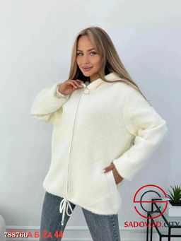 Женский пушистый кардиган - Bruno фото 2