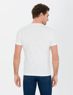 Белая облегающая футболка - Cacharel фото 5