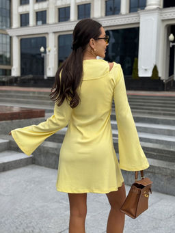 Платье AURA 3306-176 сливочное масло