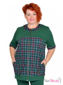 Туника Модель №1702 размеры 44-84 - Plusmoda фото 9