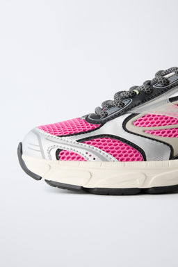 MESH TRAINERS - Zara фото 4