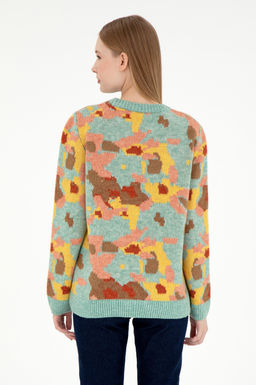 Женский свитер водно-зеленого цвета Неожиданная скидка в корзине - U.s. polo assn фото 5