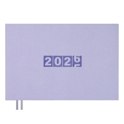 Еженедельник датированный 2026 ESCALADA, 181х127 мм, 64 л., арт. 70344/ 20 ДЖУТ СИРЕНЕВЫЙ