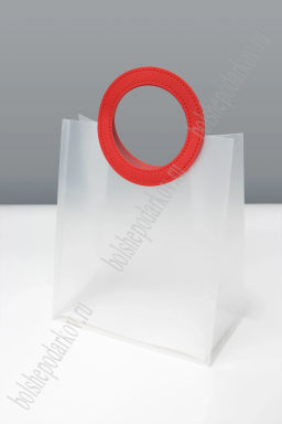 Пакет подарочный 23*27*13 см (12 шт) SF-8121, красный