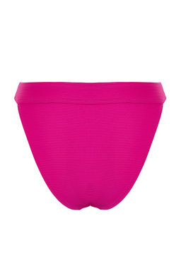 TRENDYOLMILLA K?rm?z? Dokulu High Leg Regular Core Bikini Alt? TBESS21BA0016 фото 20