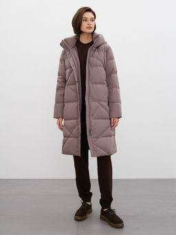 Conso/WDL 220522 - cappuccino Пуховое Пальто  фото 5
