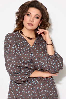 Платье FITA 1193 кофейный