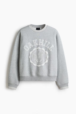 Loose Fit Printed sweatshirt - H&m фото 2