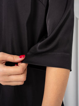 Блуза Ольга_О171/черный - Ihomelux фото 19